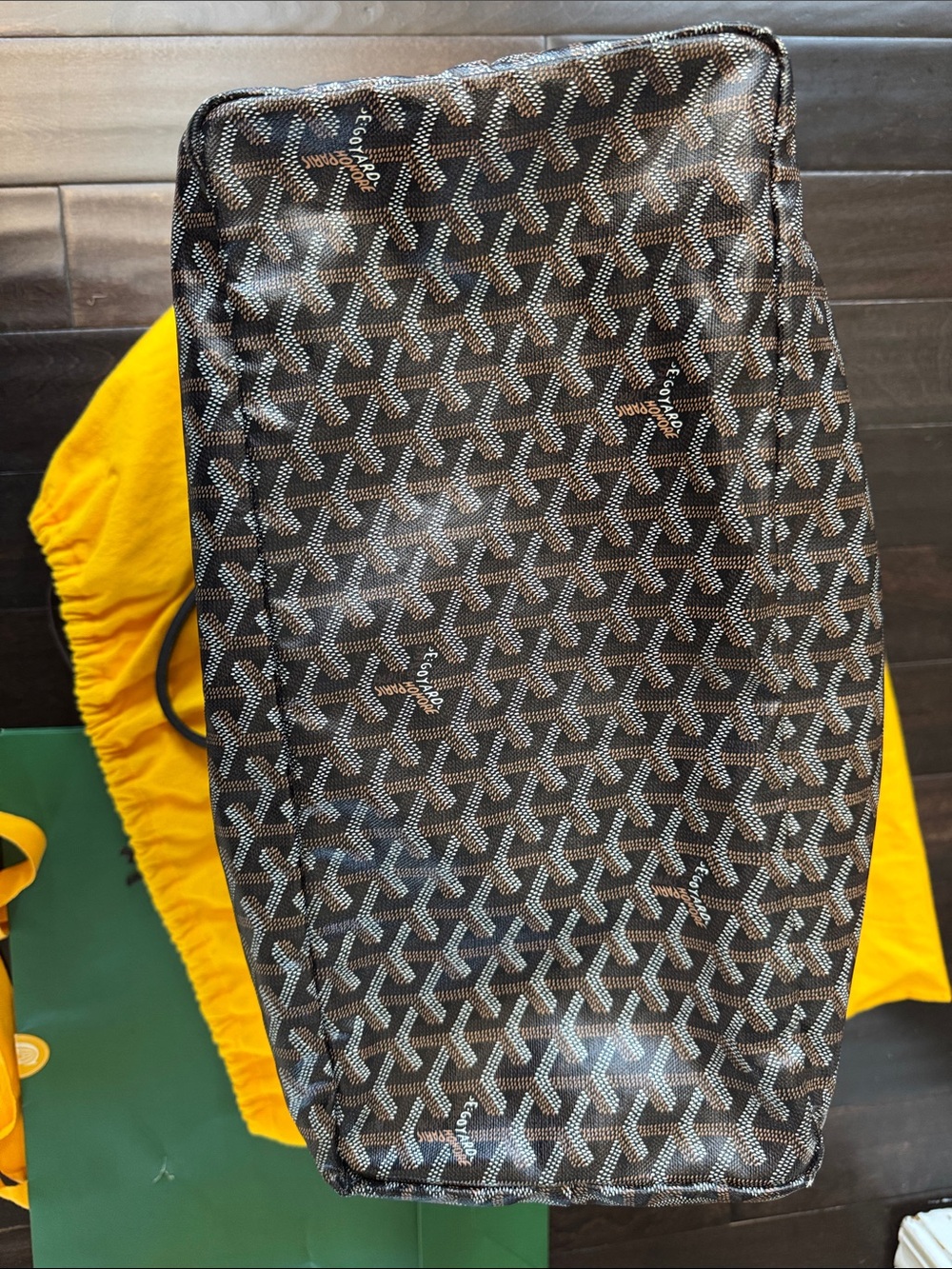 Goyard Saint Louis GM Black Tote + Pouch Large - Picture 7 of 17